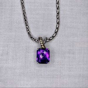 Effy Amethyst Pendant Necklace - Sterling Silver & 18K Gold